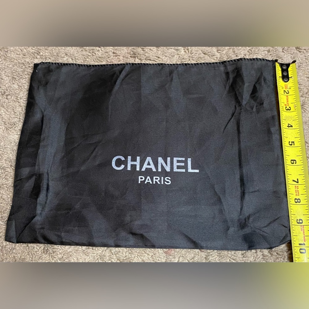 Chanel empty dust bag with tissue paper, see pics for measurements